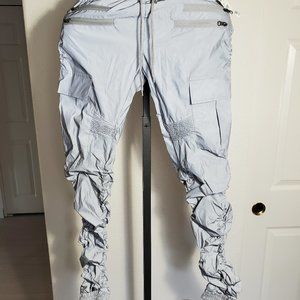 Silver Reflector Jogging Pants